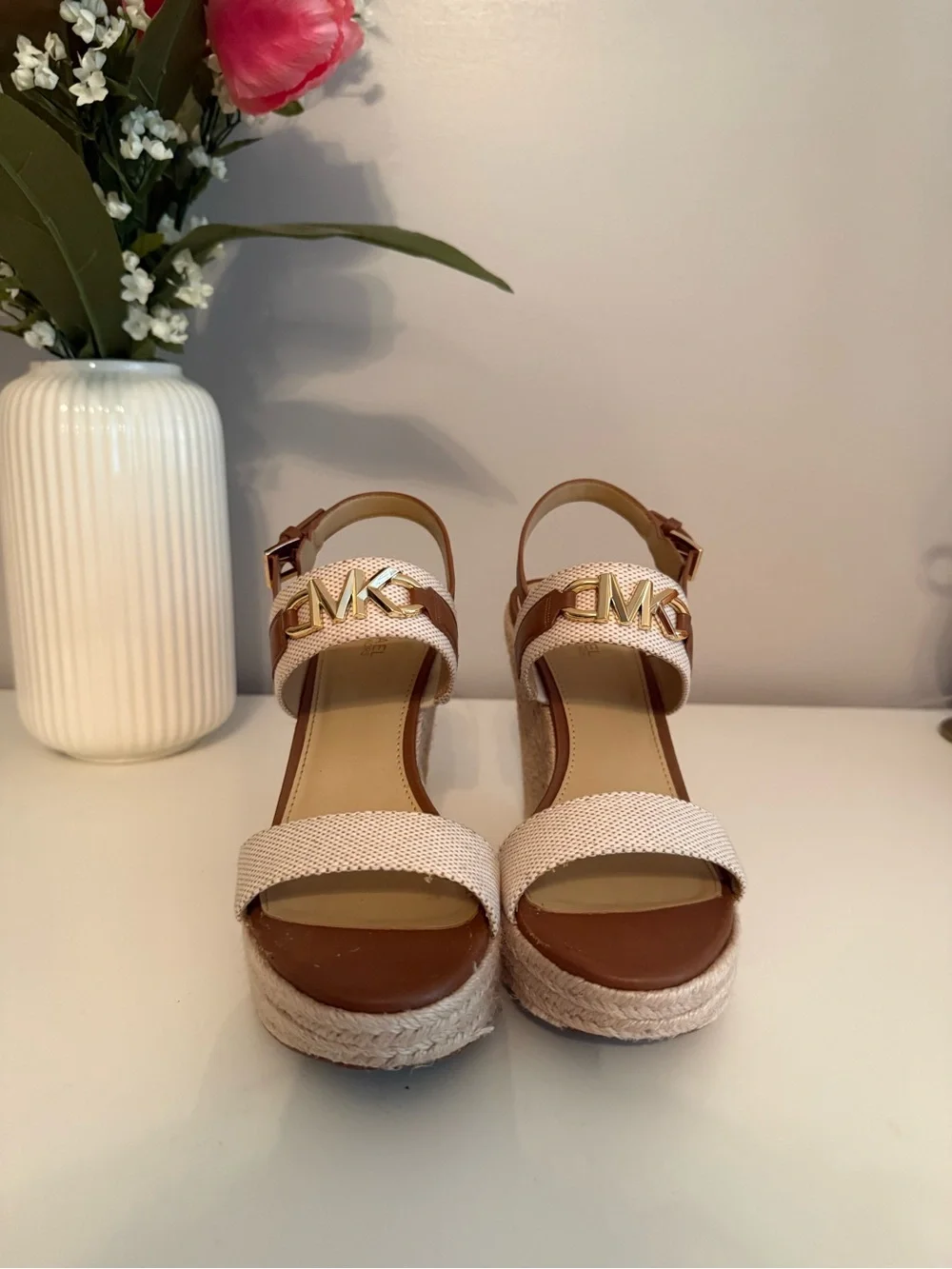 Michael Kors Wedge Espadrille Sandals